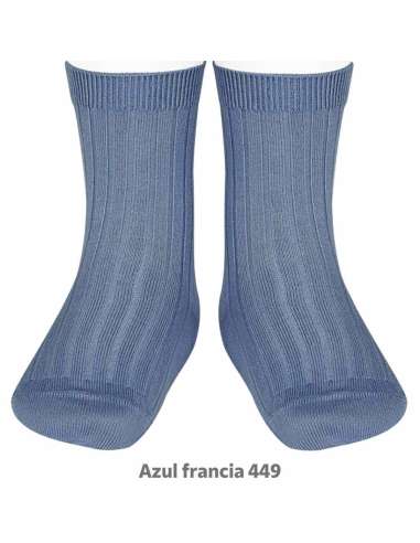 20164 CANALE SHORT SOCKS, FRENCH BLUE, SIZE 449