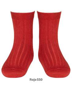 20164  CANALE SHORT RED SOCKS 550