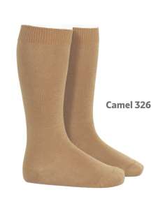 20192 Plain Camel Socks 326