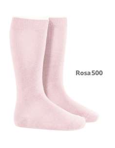 20192 Plain Pink Socks 500