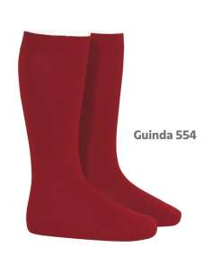20192 Plain Guinda Socks 554