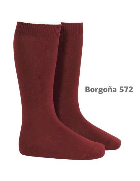 20192 Plain Borgoña Socks 572