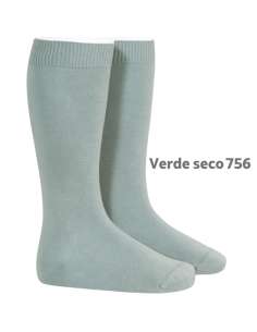 20192 Plain Sock – Dry Green 756