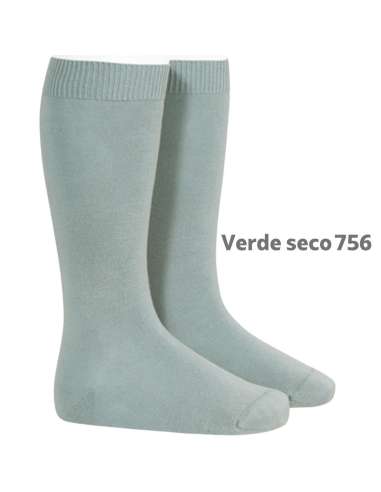 20192 Plain Sock – Dry Green 756