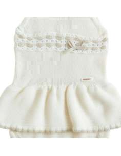 DA-9821 RAW knit romper for baby BRAND DON ALGODON 2