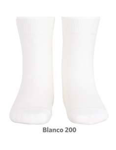 20194 CALCETÍN LISO BLANCO 200