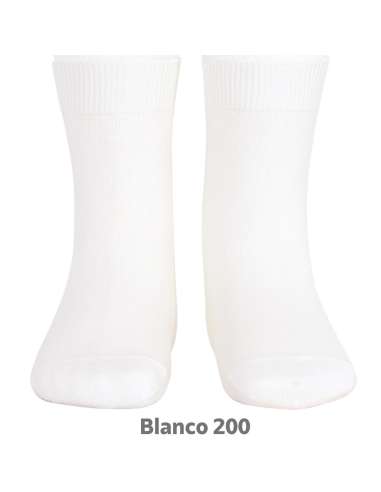 20194 CALCETÍN LISO BLANCO 200