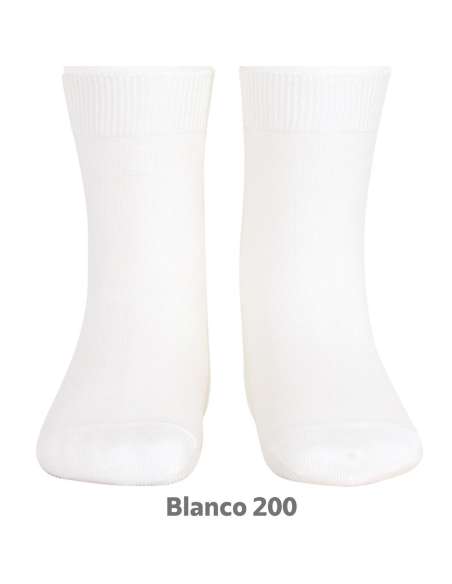 20194 CALCETÍN LISO BLANCO 200
