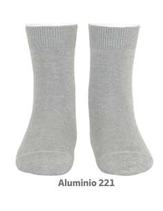 20194 CALCETÍN LISO ALUMINIO 221