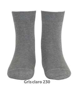 20194 SOLID LIGHT GREY SOCKS 230