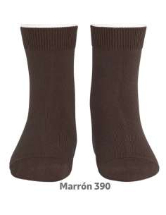 20194 SOLID BROWN SOCKS 390