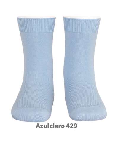 20194 CALCETÍN LISO AZUL CLARO 429