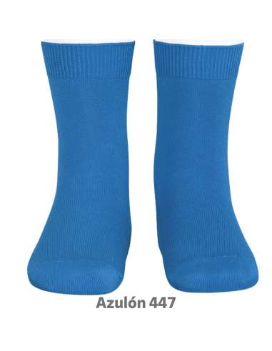 20194 SOLID BLUE SOCKS 447