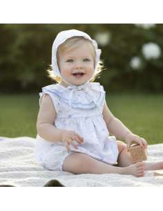 026206  BABY ROMPER WITH BONNET BRAND BABY FERR