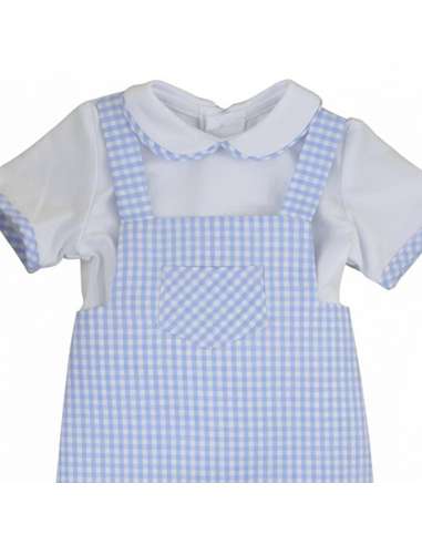 026236 Pikni Blouse and Dungarees Set