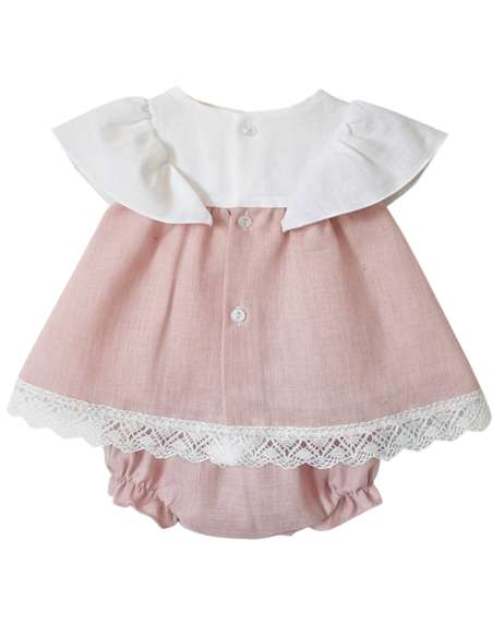 026148 BABY DRESS WITH KNICKERS