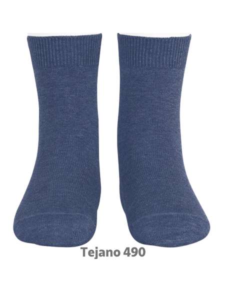 20194 CALCETÍN LISO TEJANO 490