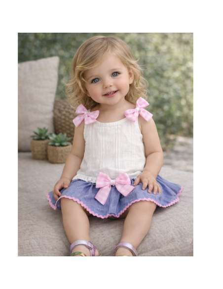 02005023 CONJUNTO BEBE NIÑA MARCA ALMA