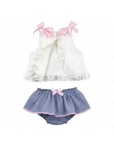 02005023 CONJUNTO BEBE NIÑA MARCA ALMA