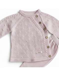 DA-25 ROSA CONJUNTO LANA DOS PIEZAS MARCA DON ALGODON 2