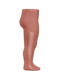 WARM TERRACOTTA LACE-UP LEOTARD 126