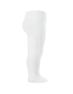 WARM WHITE LACE-UP LEOTARD 200