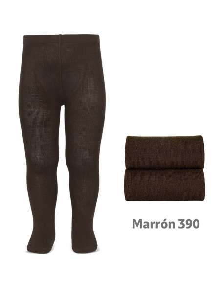2019-1 LEOTARDO LISO MARRÓN 390