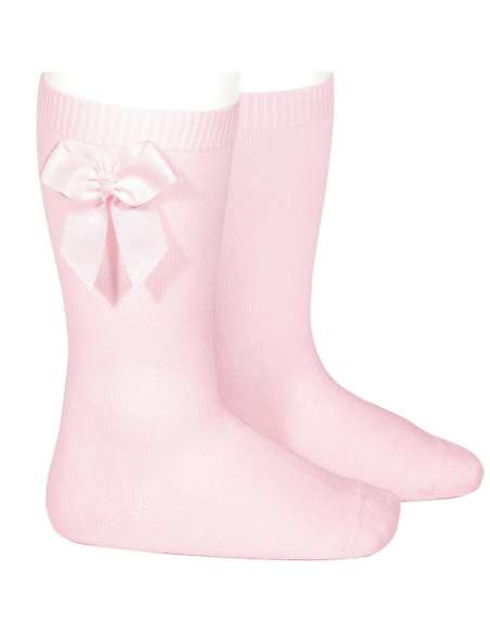 24822 Calcetín Lazo Grosgrain Rosa 500