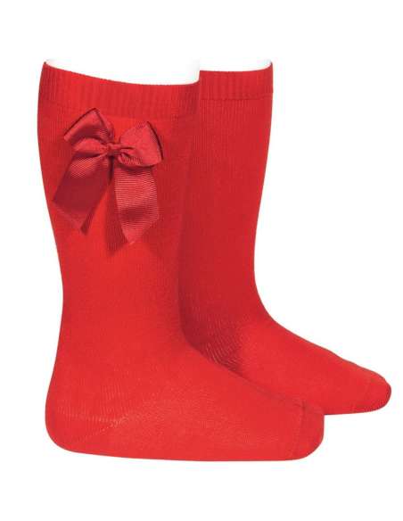 24822 Calcetín Lazo Grosgrain Rojo 550
