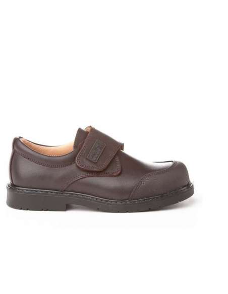 Blucher Colegial Clásico AngelitoS Punta reforzada 452 choco