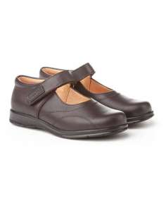 Mary Janes School Shoes AngelitoS 461 chocolate