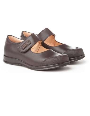 Mary Janes School Shoes AngelitoS 463 chocolate