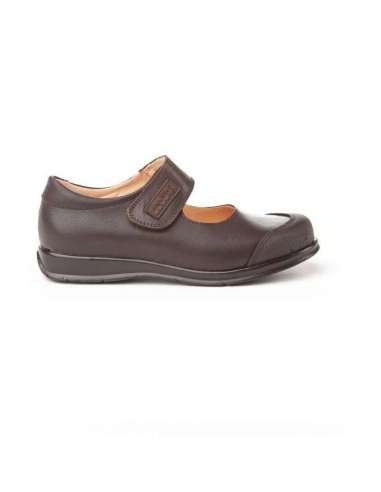 Mary Janes School Shoes AngelitoS 463 chocolate