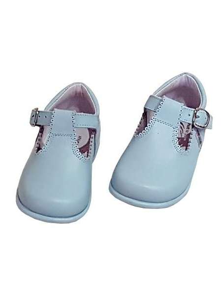 PEPITO EN PIEL BAMBI 463 CELESTE