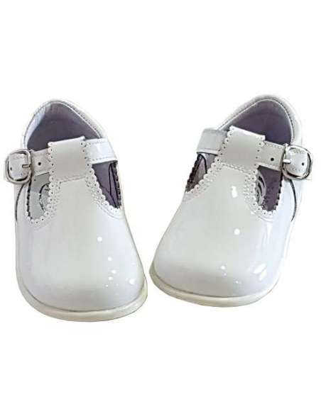 T-BAR IN PATENT BAMBI 463 WHITE