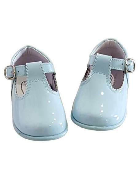 PEPITO EN PIEL CHAROL BAMBI 463 CELESTE