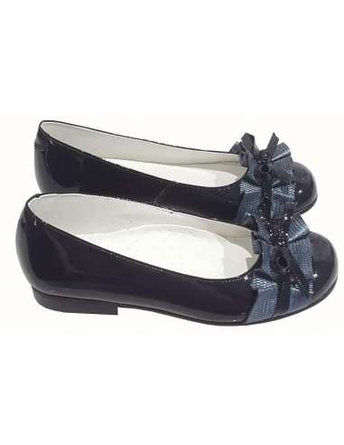 MARY JANES IN PATENT COMBINED BAMBI 5222