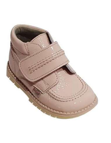 KICKERS BOOTS IN PATENT BAMBI 925 PINK
