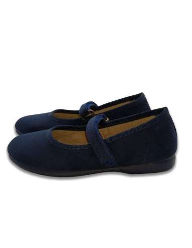 Suede Mary Janes with rubber sole 1750 navy