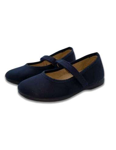 Merceditas en Serraje 1750 navy