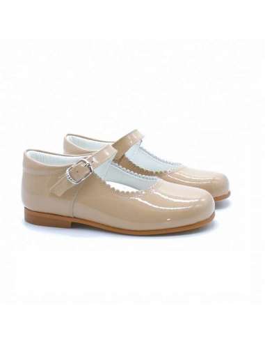 MARY JANES IN PATENT BAMBI 4199 CAMEL