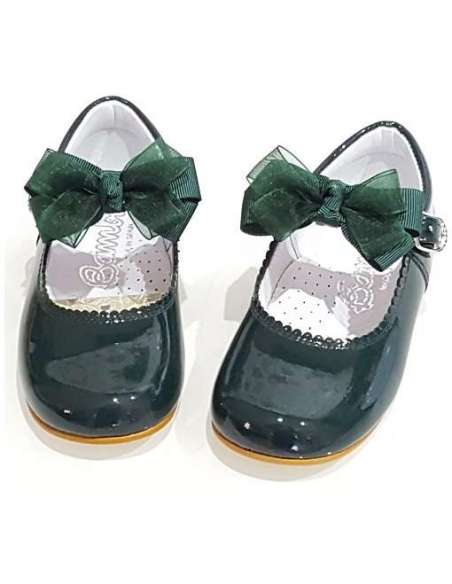 Green on sale patent shoes